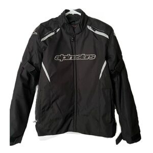 Alpinestars Gunner WP Motorcycle Jacket Black XL – EUC